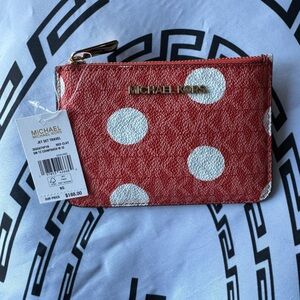 Michael Kors  jet set travel coin pouch with I’d